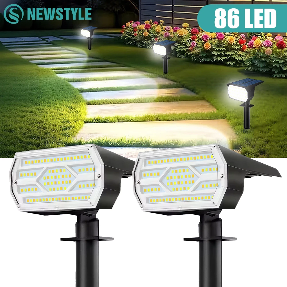 86LED Solar Lights …