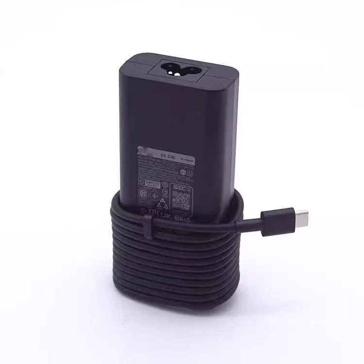 For Dell 65W USB-C Type C Laptop AC Adapter Power Charger 20V-3.25A 5V3A 9V3A 15V3A HA65NM190 LA65NM170 DA65NM170 DA65NM190 view 4