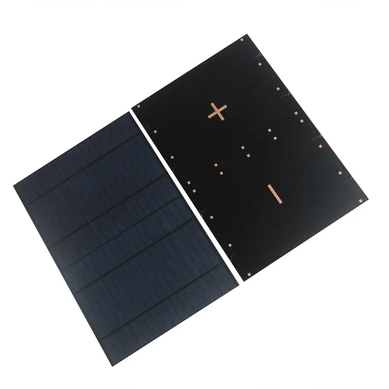 

10 шт. 18В 10Вт портативные солнечные панели из ламинированного ПЭТ, поликристаллические фотоэлектрические модули для DIY-систем зеленой энергии и зарядных устройств, 318*215 мм