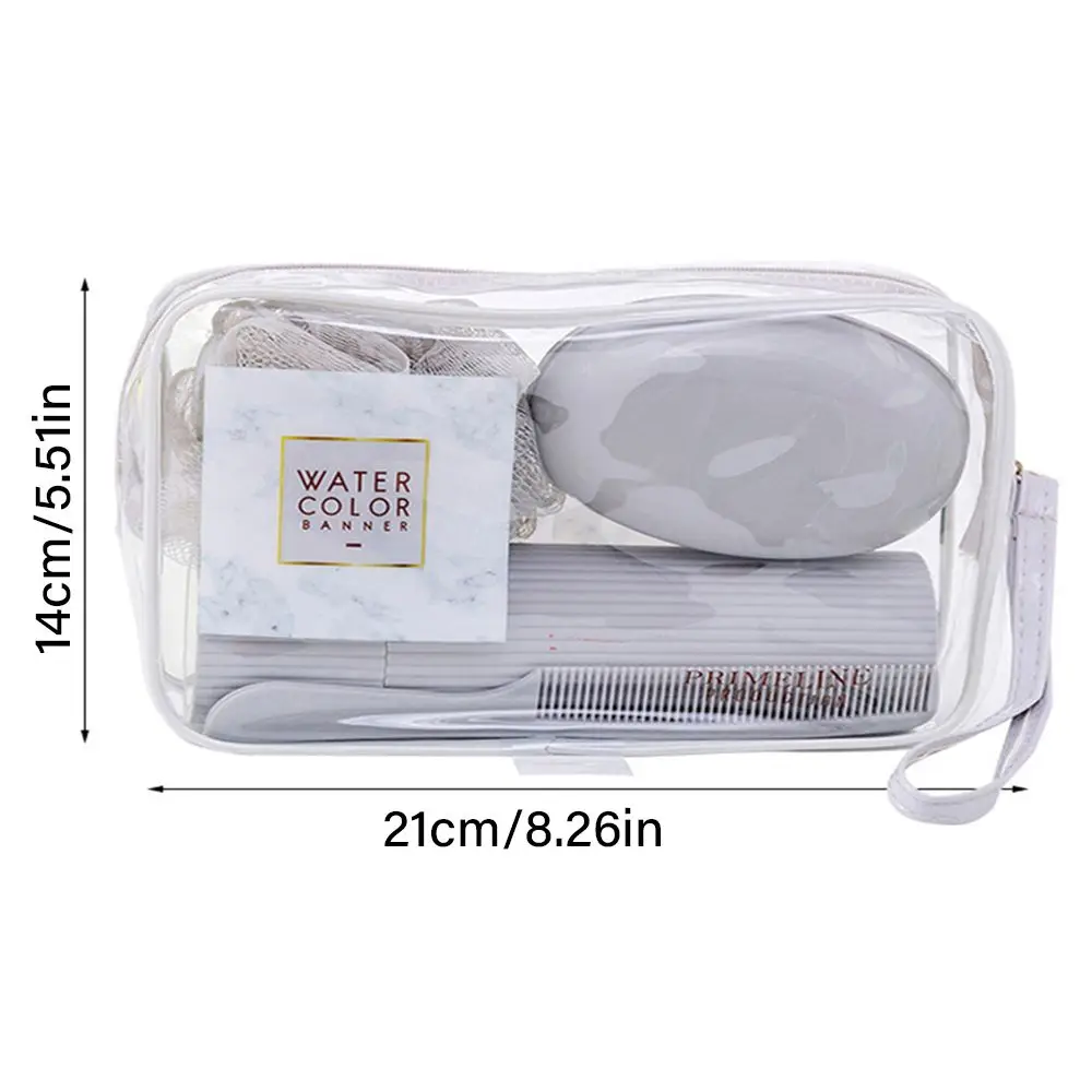 Travel Supplies Portable Waterproof Makeup Pouch Cosmetic Bag Storage Case Wash Bag