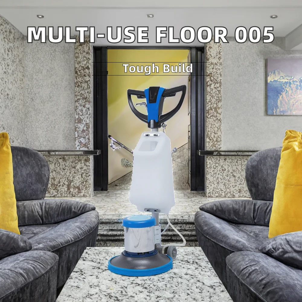 A-002 Electric Multi-Functional Brush Polish Cleaning Machine Ground Floor Grinder Burnisher for Hotels Shops