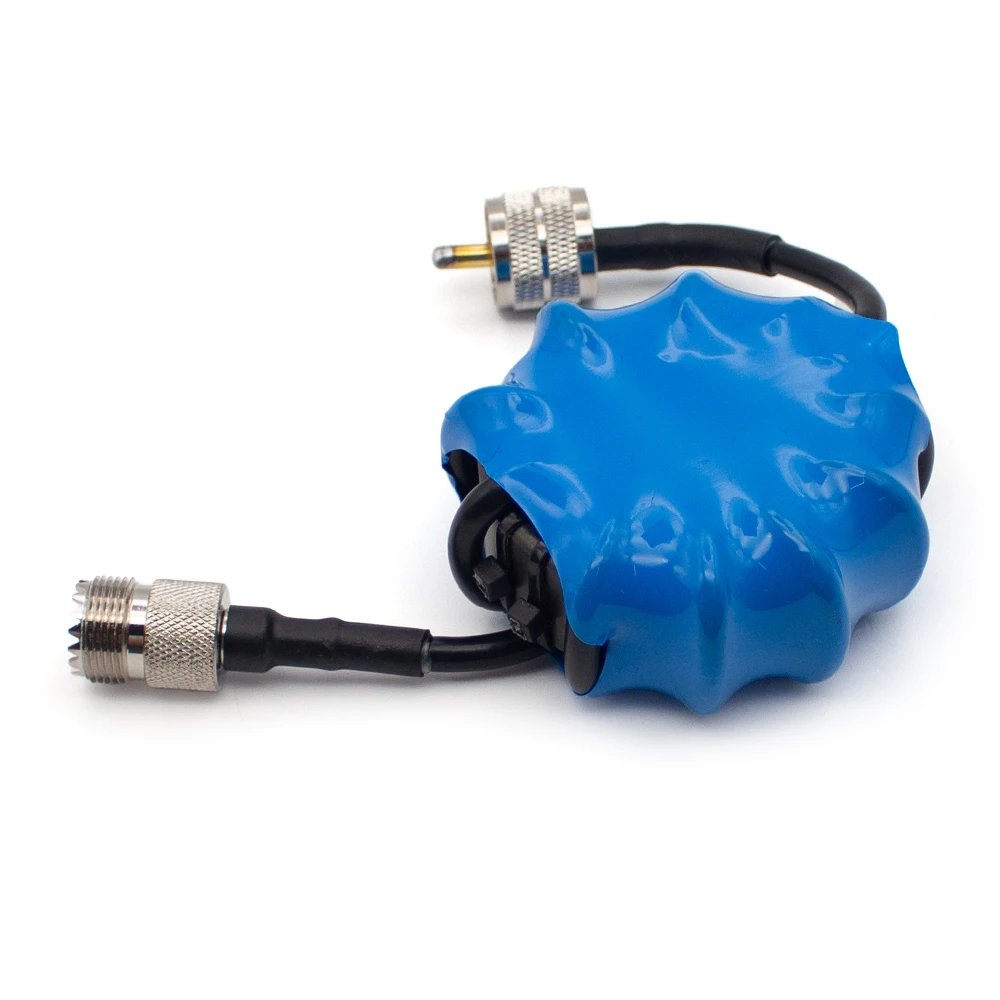 EM-43 HF Choke Balun 1,8-30MHz untuk Radio Gelombang Pendek – Balun Arus 1:1 – Penekan Kebisingan Mode Umum (1000W PEP)