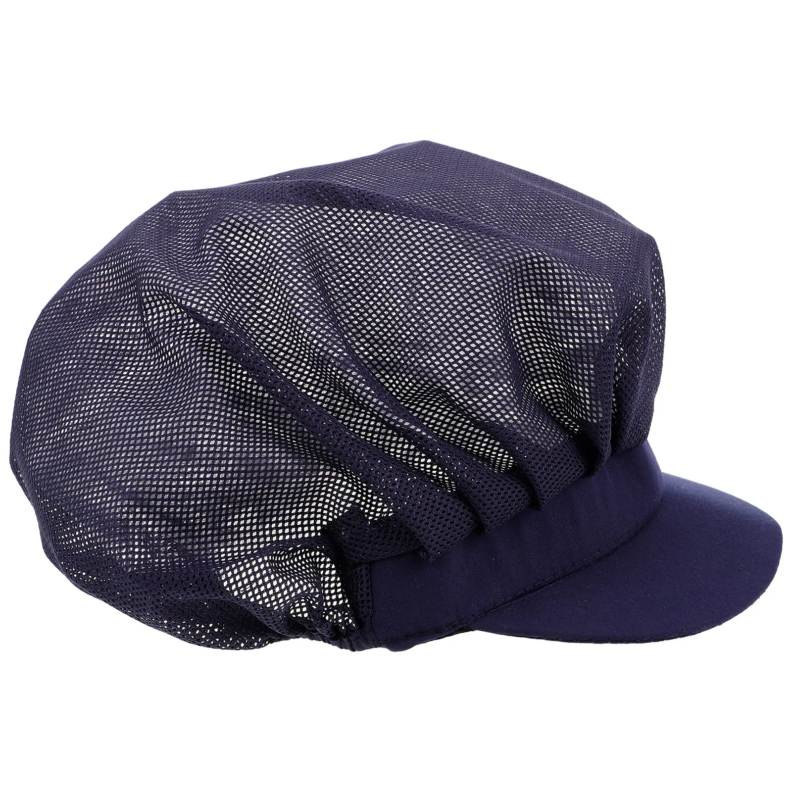 Chef Hat Unisex Breathable Cotton Flat Cap For Kitchen Workshop Baking Sushi Cook Waiter Baker Catering Workwear Mesh