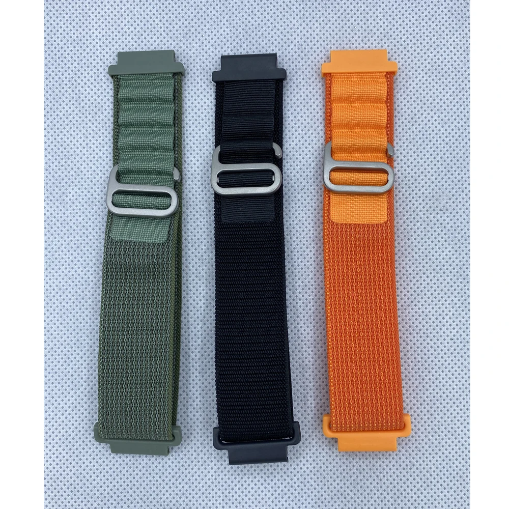 18mm Trail Loop Watch Band Strap for Garmin vivomove 3s Venu 2s 40mm Woven Nylon bracelet for Forerunner 255S wristband