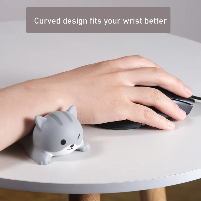 MINISO New Cute Wrist Rest Support For Mouse Pad Computer Laptop Arm Rest For Desk Ergonomic Kawaii Slow Rising Squishy Toys