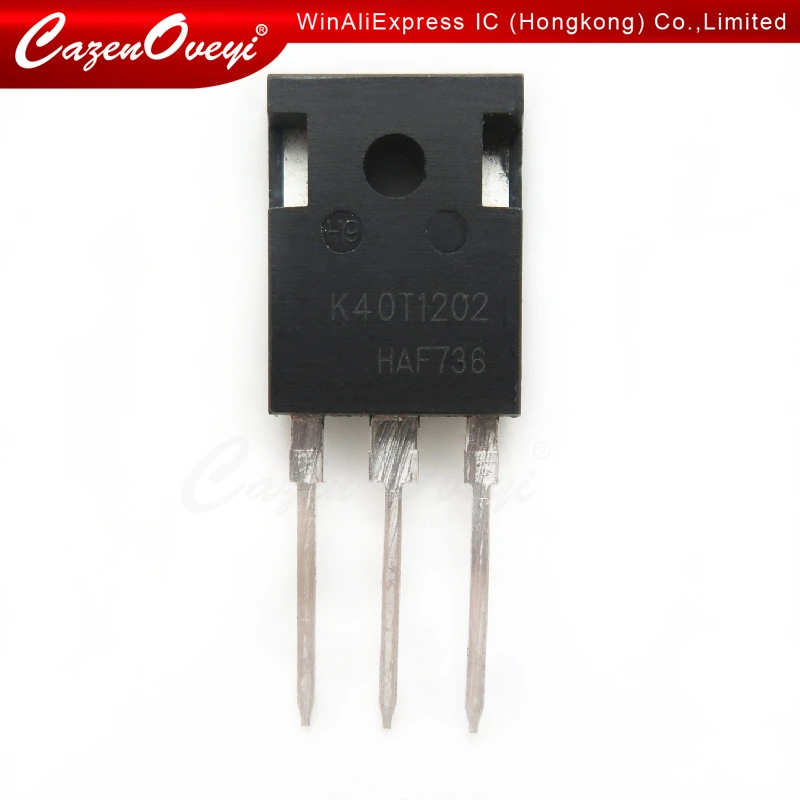 

10 шт./партия IKW40N120T2 IKW40N120 K40T1202 40T1202 TO-247 40A 1200 в, новая оригинальная строчка
