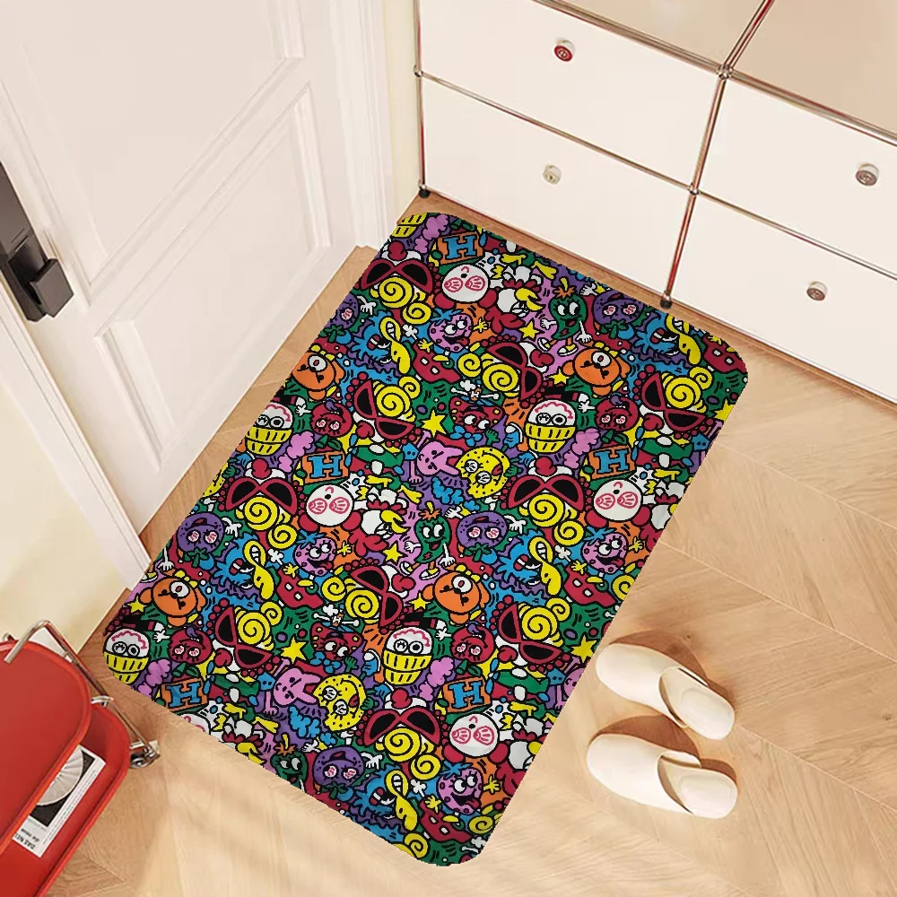 Japan Fashion Hysteric Mini Room Mats Retro Multiple Choice Living Room Kitchen Rug Non-Slip Welcome Rug