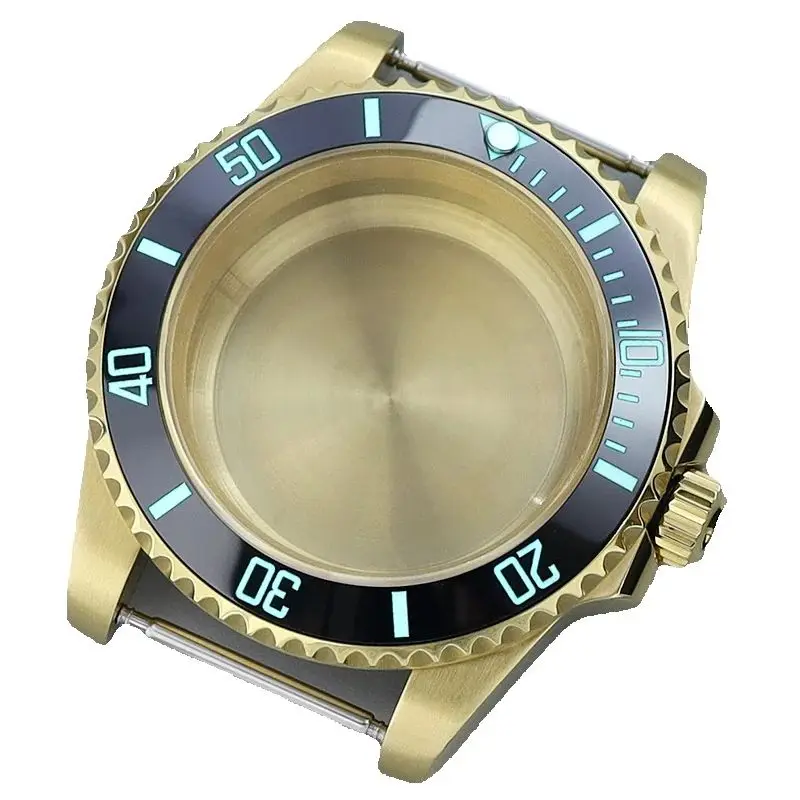 

40MM NH36 Watch Accessories SUB Case C3 Bezel Sapphire Water Resistant Fit Seiko NH35 NH36/38 8215 2824 Movement For Submariner