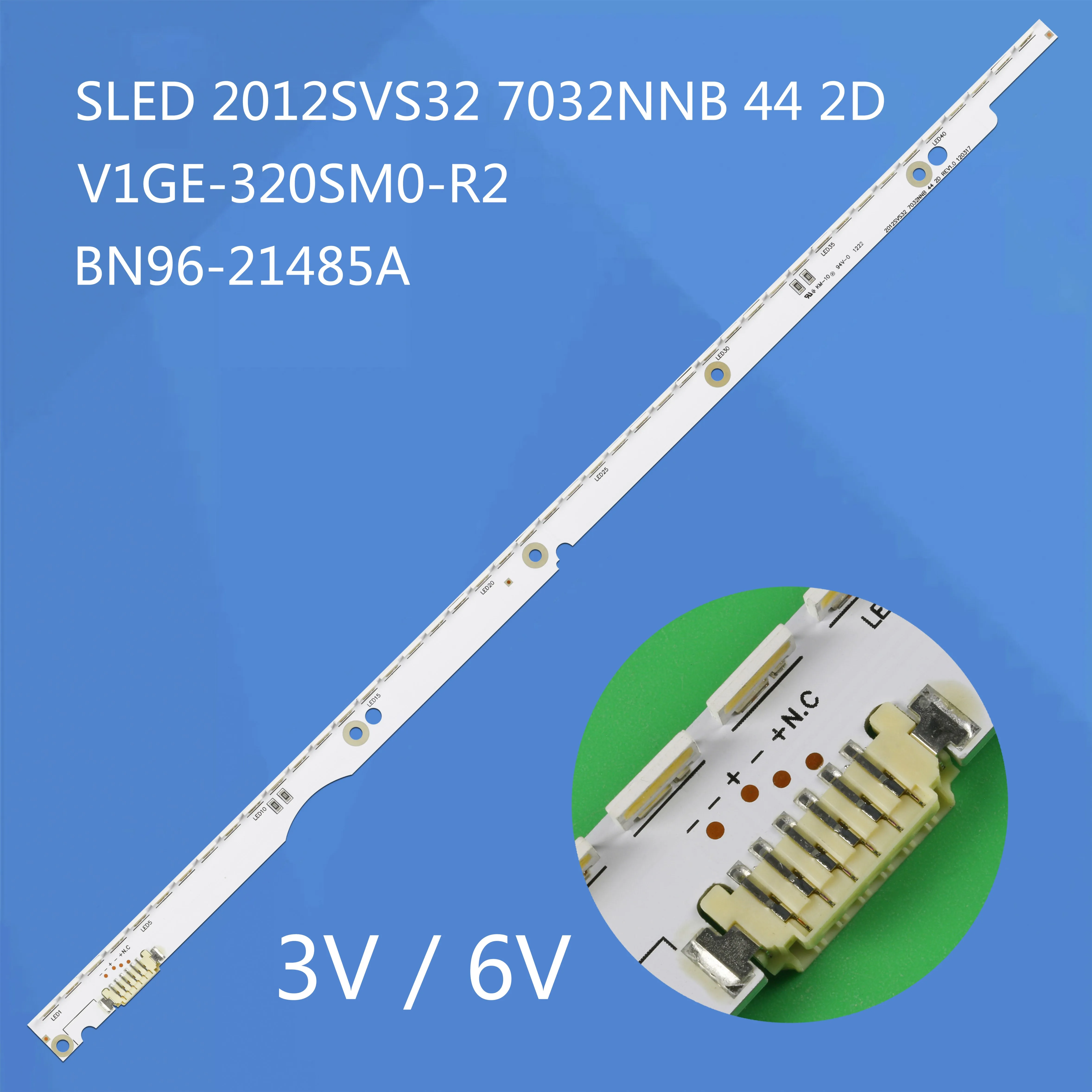 

НОВАЯ светодиодная лента на 44 лампы для UE32ES6307 UE32ES6557 UE32ES5700 UA32ES6200 UE32ES5530W UE32ES6720S UA32ES6200R UE32ES6307U 2012SVS32