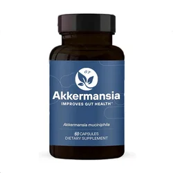 Akkermansia Probiotics Contain Prebiotic Fiber -60 Capsules,100mafu Live Strain,promoting Intestinal for Both Menandwomen