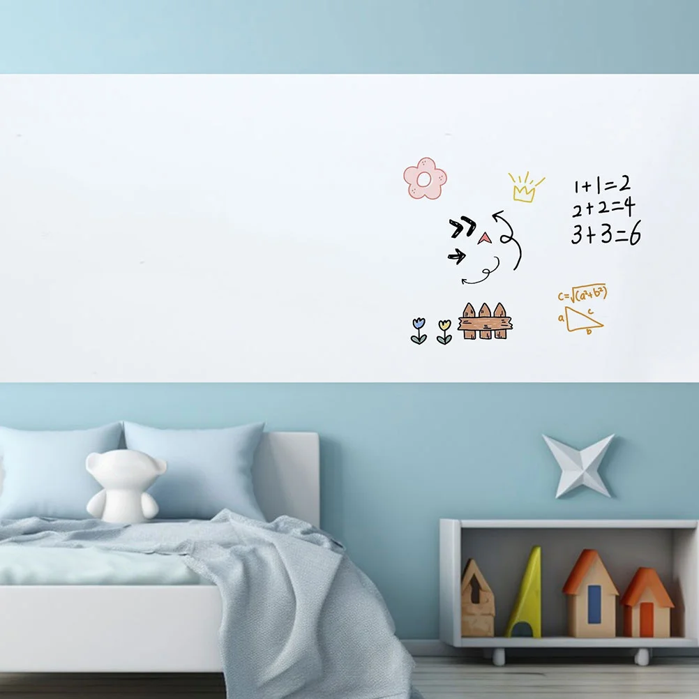 Drawing Board Whiteboard Wall Stickers Child for Kids Large Chalkboard Paper Cloth Small