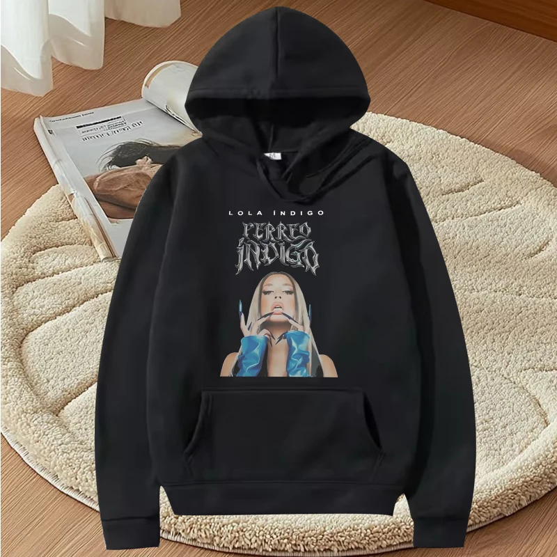 

Lola Indigo 2025 Tour Vintage classic graphic hoodie men women funny Long sleeve Sweatshirt with print oversized hoodie unisex