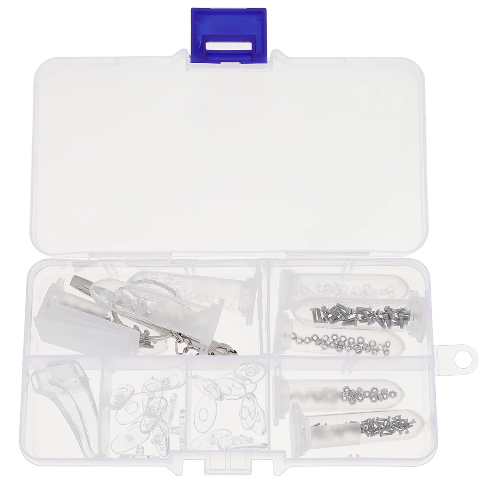 

1Set Eyeglass Repair Kit High-Quality Durable Tools for Glasses Watches Small Electronics Easy to Use Carry Storage Box