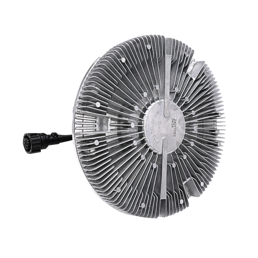 Cooling System Engine Silicon Oil Fan Coupling 24017083 for VOL FH/FM/FMX/NH Electric Truck Radiator Viscous Fan Clutch