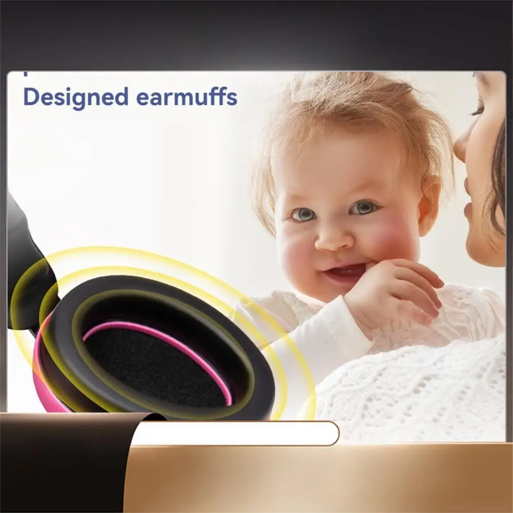 

Baby Headphones Baby Noise Cancelling Headphones For Ages 0-24 Months Baby Ear Protection-X64A