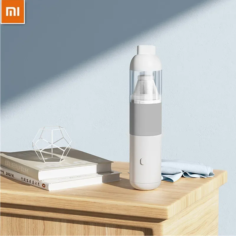 Xiaomi Portable Car Vacuum Cleaner Rechargeable Handheld Automotive Vacuum Cleaner For Car Wireless Dust Catcher Cyclone Suction