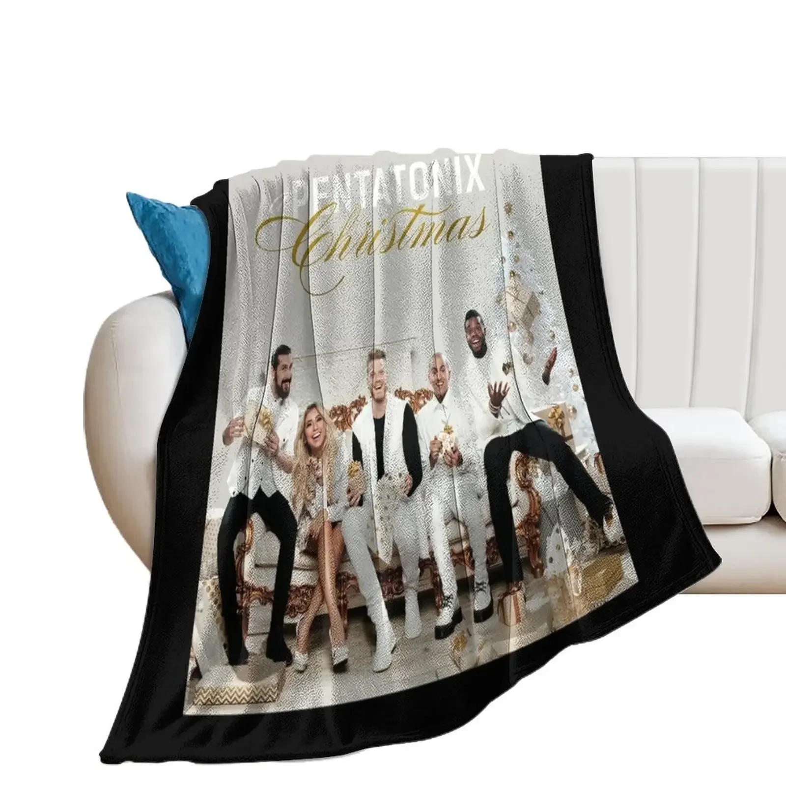 Pentatonix a pentatonix christmas Throw Blanket Beach Multi-Purpose Luxury Thicken Plaid on the sofa Blankets