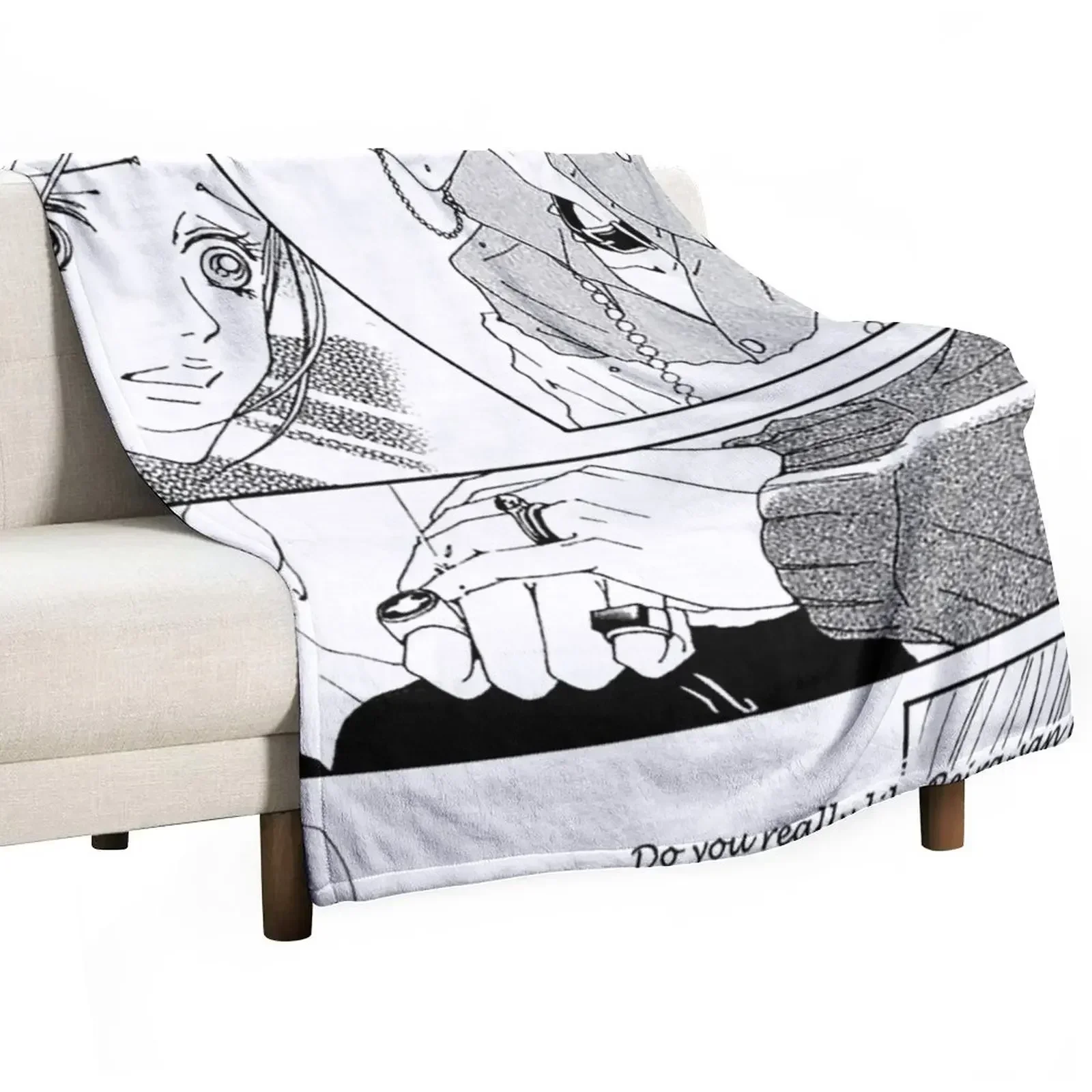 Nana Manga Quality Throw Blanket Soft Plush Blanket as Housewarming Gift