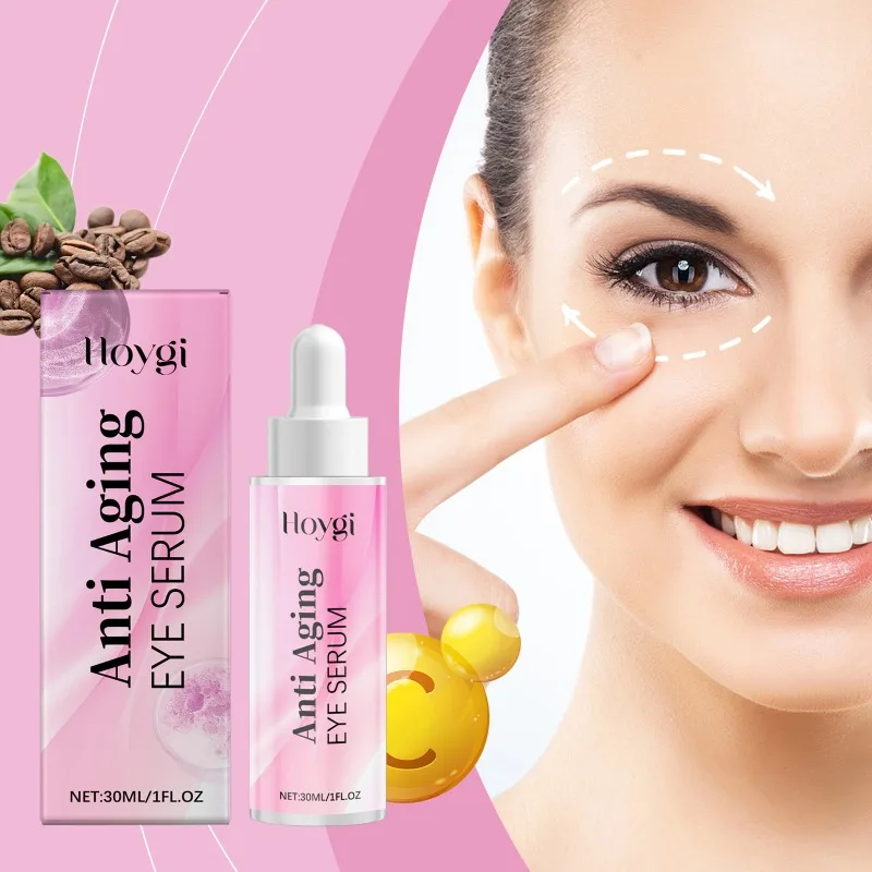 Anti Aging Eye Serum Reduce Dark Circles Puffiness Firming Fine Lines Eye Bags Deeply Moisturizing Massage Essence Eye Care