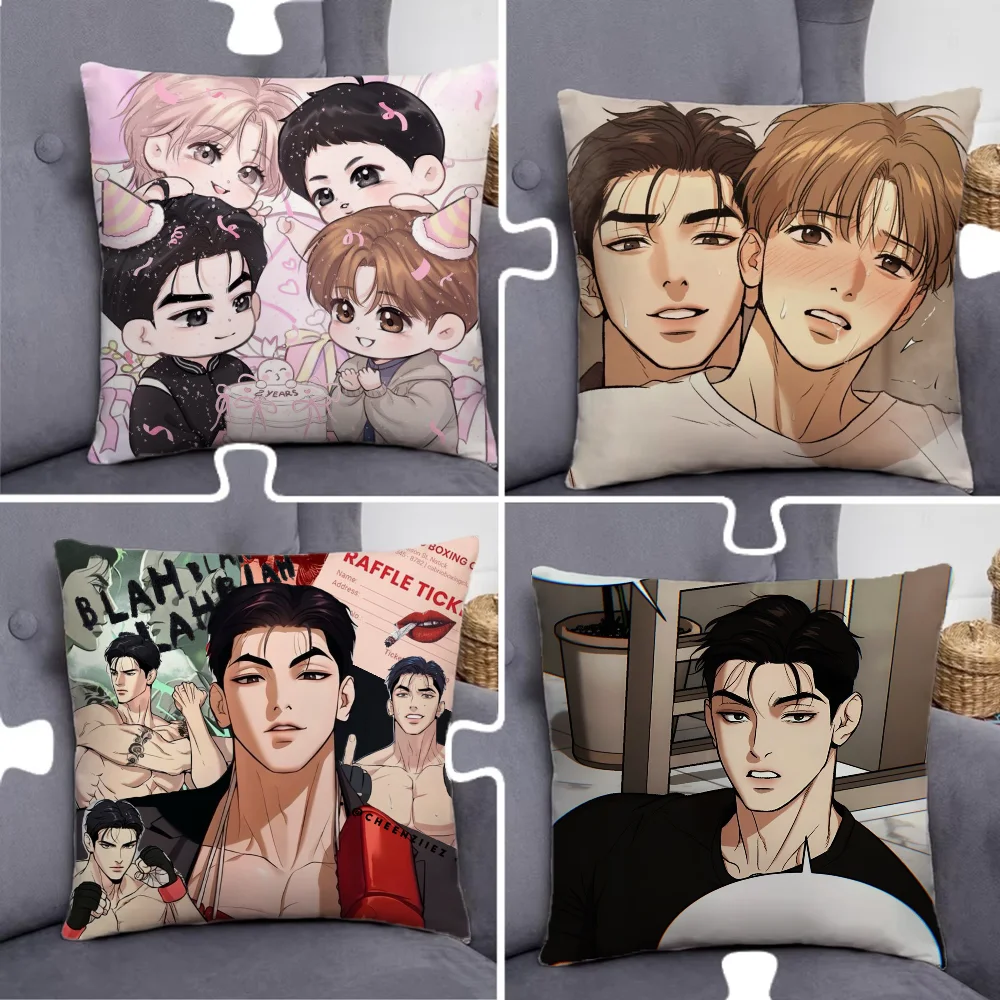 

J-Jinx B-BL Comics Pillow Case Pillowcase Home Sofa Cushions Car Cushions Pillowcover Office Pillowshell Pillow