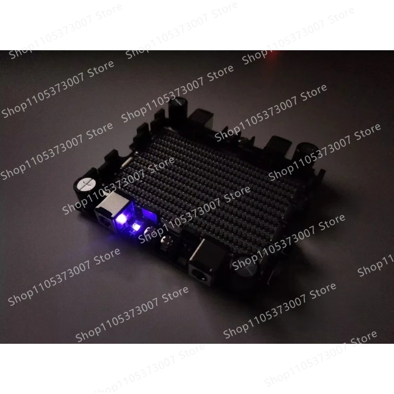 CNC Case 5V-25V 20A HIFI Power Filter Suitable for Switching Power Supply NAS Sound Card DAC Heaphone Amplifier view 2
