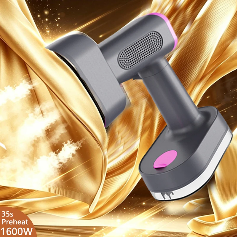 1600W Steam Hanging Ironing Machine Handheld Electric Iron Household Clothes Steamer Foldable Ironing Machine 250ML Water Tank