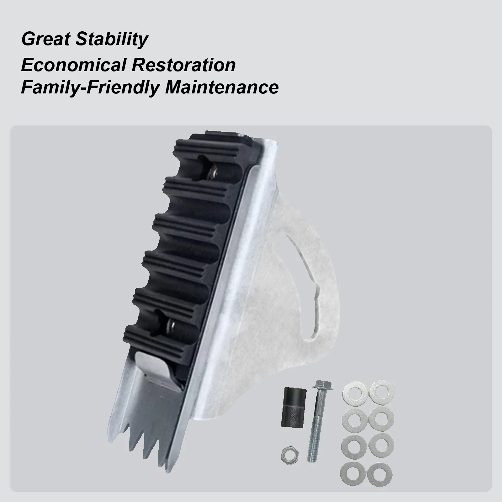 تمديد سلم الأحذية استبدال الألومنيوم المضادة للانزلاق أداة إصلاح تمديد سلم استبدال ل سقف العلية الدرج منضدة #1