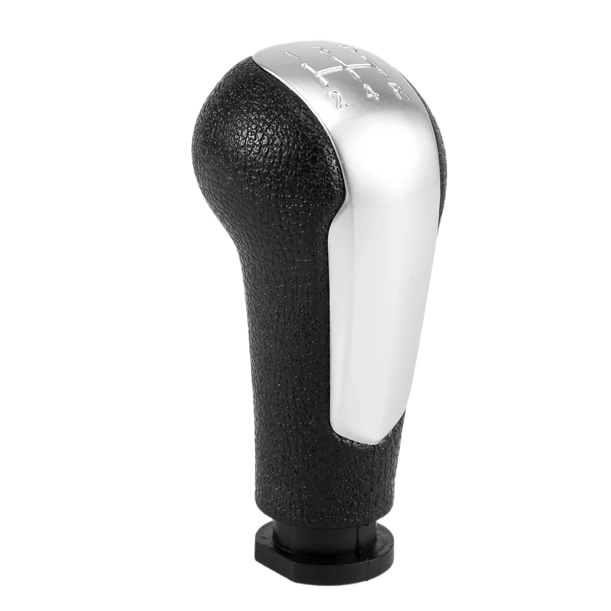 5 Speed Gear Shift Knob Lever Shifter Handle Stick for Chevrolet Spark 2011-2016 Silver