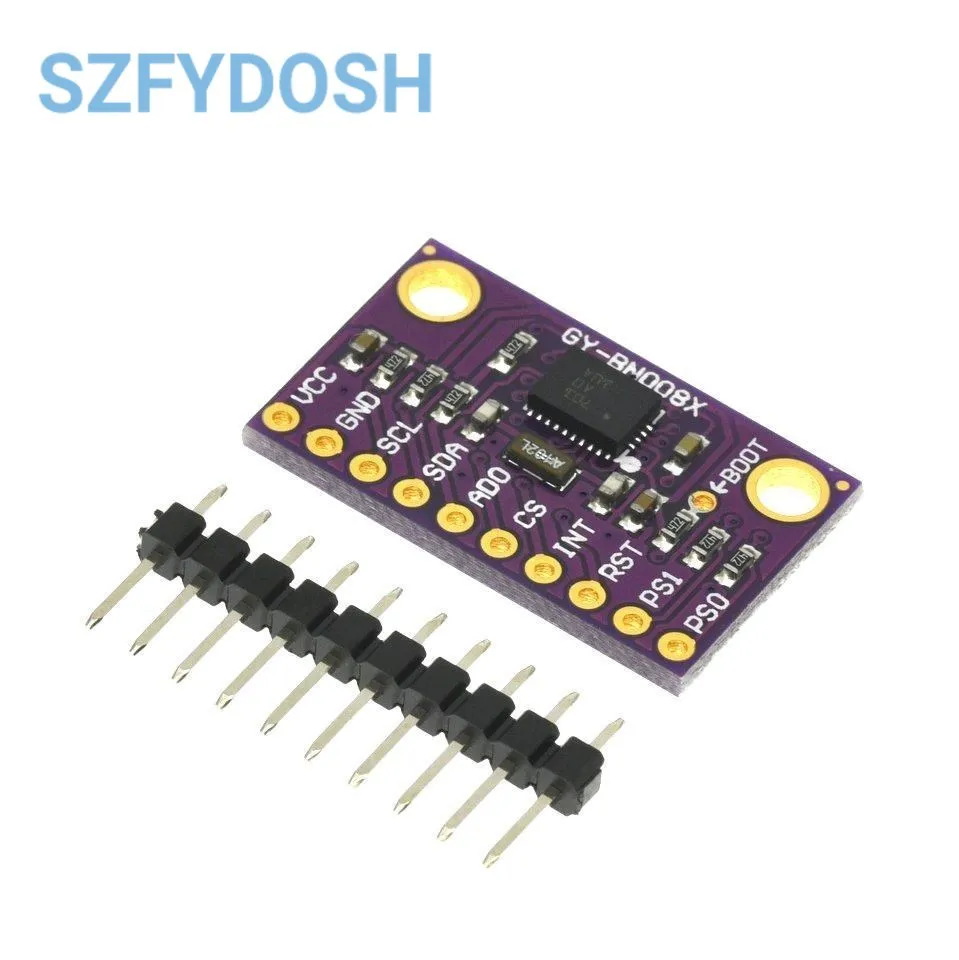 BNO080 AR VR IMU Nine Axis 9DOF AHRS Sensor Module 9-axis High Accuracy Accelerometer Gyro Magnetometer Virtual 3D GY-BNO080