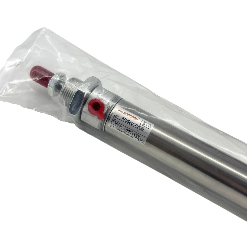 NORGREN 25 Cylinder Diameter RM/8025/M/10/20/25/30/40/50/60/75/80/100/125/200/250/300 Air Piston Cylinder