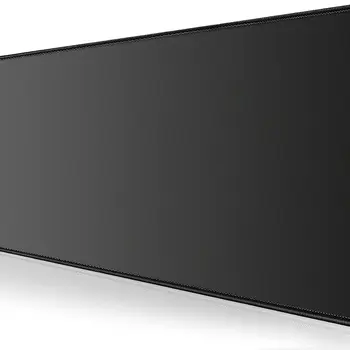 XXL 마우스 패드 게이머 컴퓨터 PC 데스크 매트, 블랙 마우스 패드, 900X400 키보드, 애니메이션 오피스 카펫 플레이매트, 카와이 확장 러그