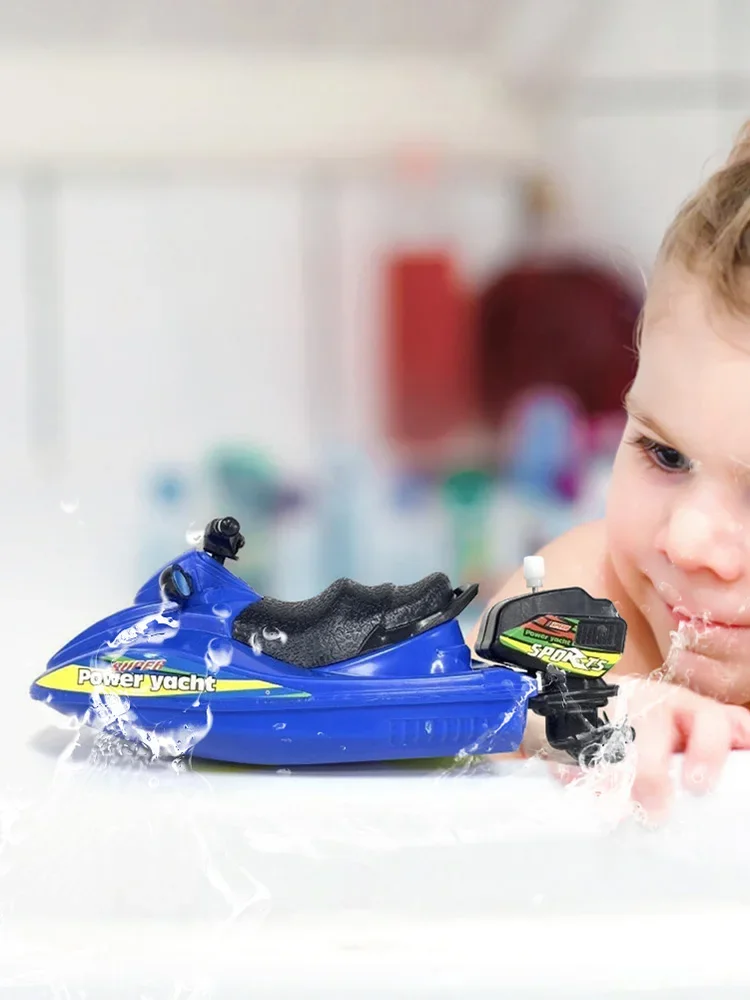 Jouets de bain pour enfants, piscine, baignoire, vent, horloge, flotteur dans l'eau, vitesse, bateau, soleil, jouets de bain pour enfants, document aléatoire