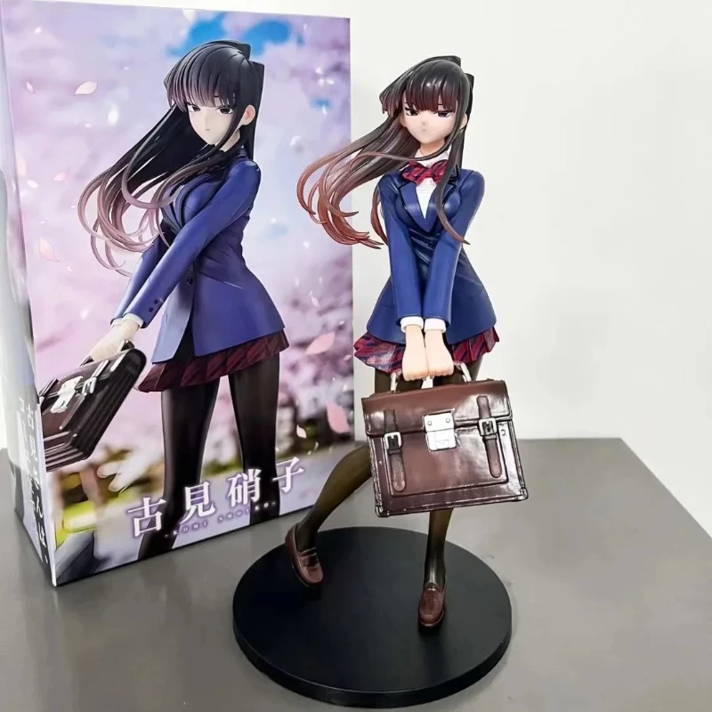 

Коми не может общаться Shouko Komi 25 см волна аниме красивая девушка ПВХ фигурка Коллекционная модель куклы подарок настольные украшения