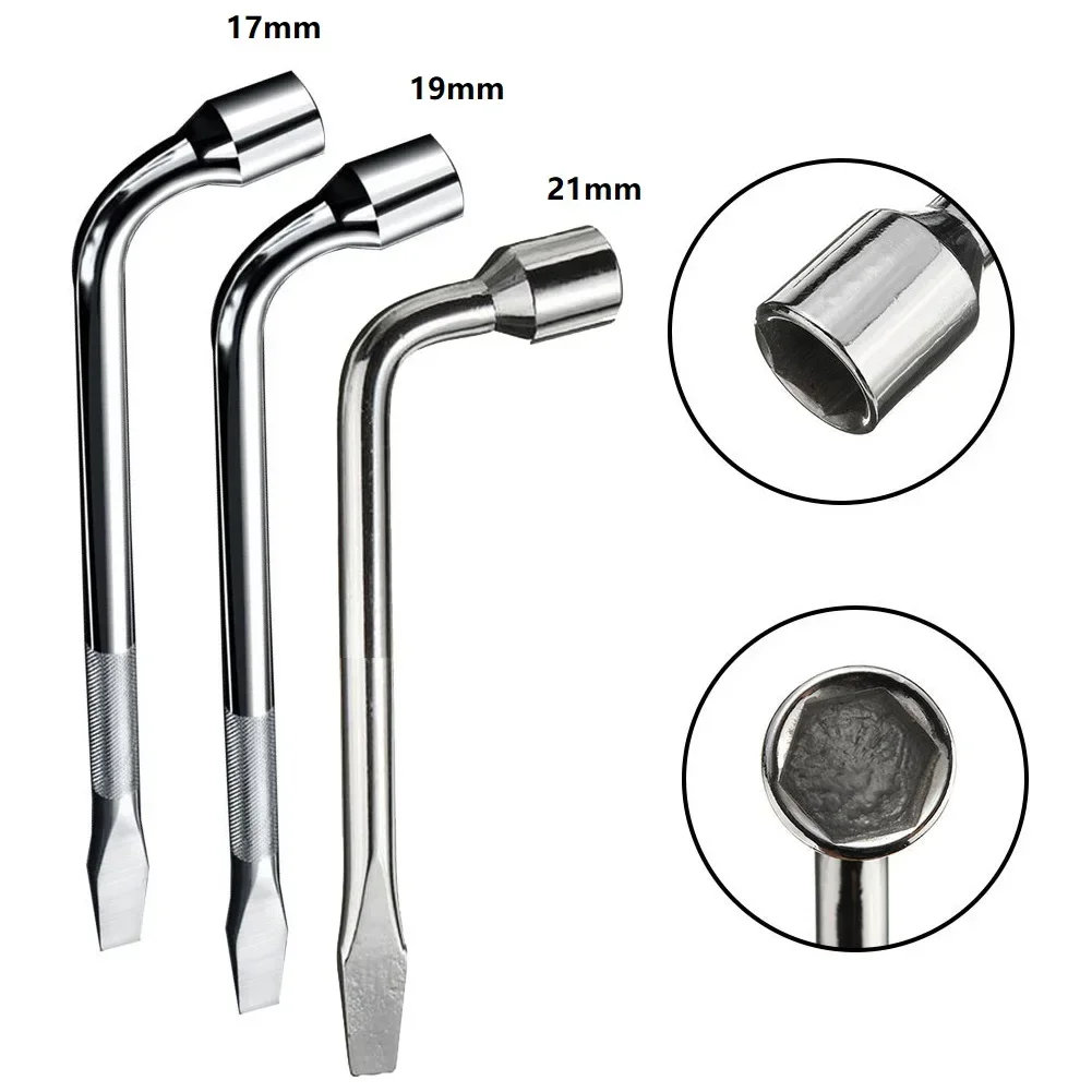 1Pc ประแจ17/19/21Mm 300Mm Heavy Duty Hex Nut Bolt Socket Spanner 45 # สแตนเลสสำหรับรถล้อซ่อมเครื่องมือเครื่องมือมือ