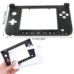 50PA Compatible with 3DS XL LL Replacement Hinge Part Bottom Middle Frame Shell Housing Case for 3dsxl Game Console Case