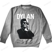 cotton sweatshirt male hoodie Official Bob Dylan Harmonica Men's hoodies Funny warm hoody thin style drop shipping