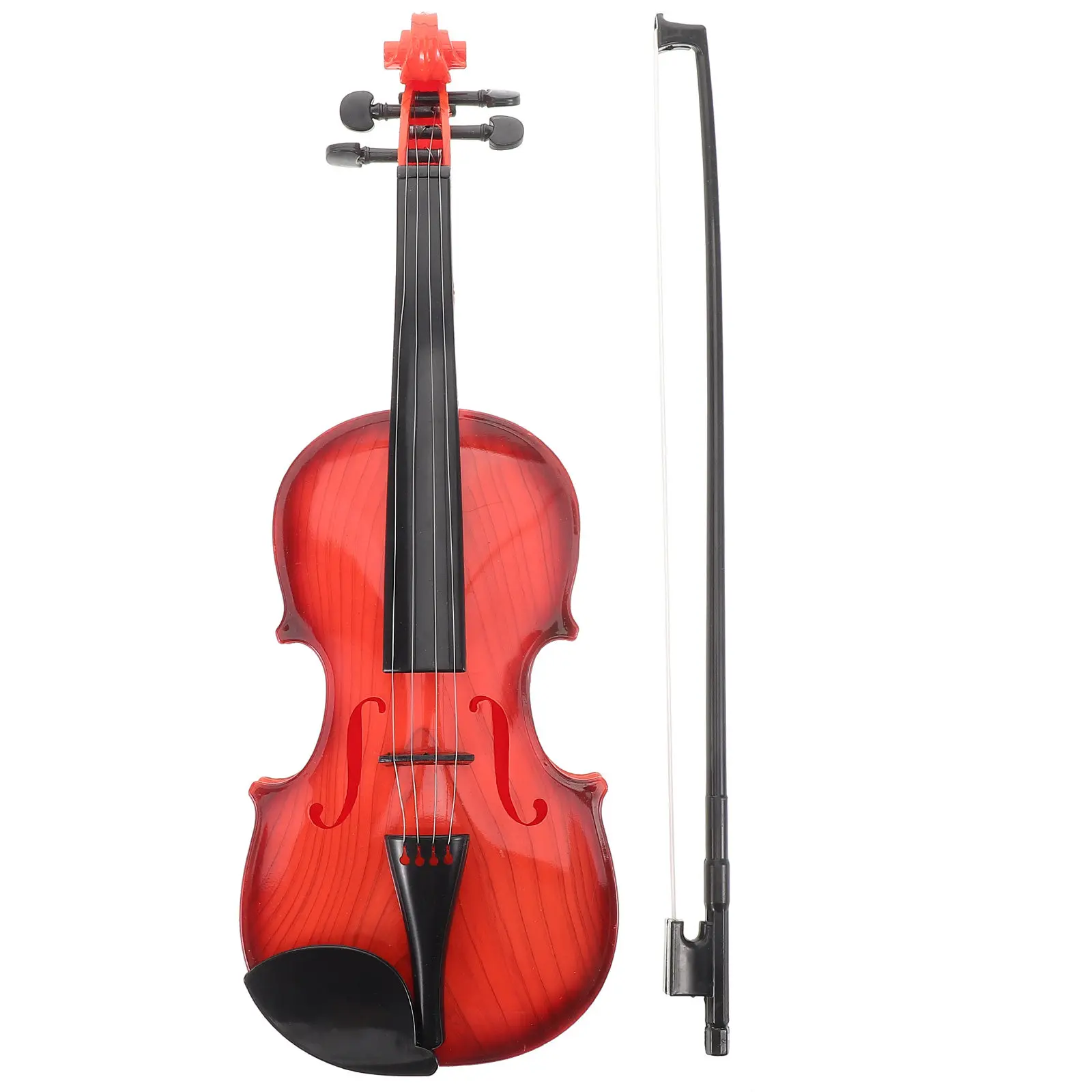 

1Set Realistic Violin Plaything Battery Powered Beginner Musical Instrument for Kids Performance Roleplay Sound Simulation
