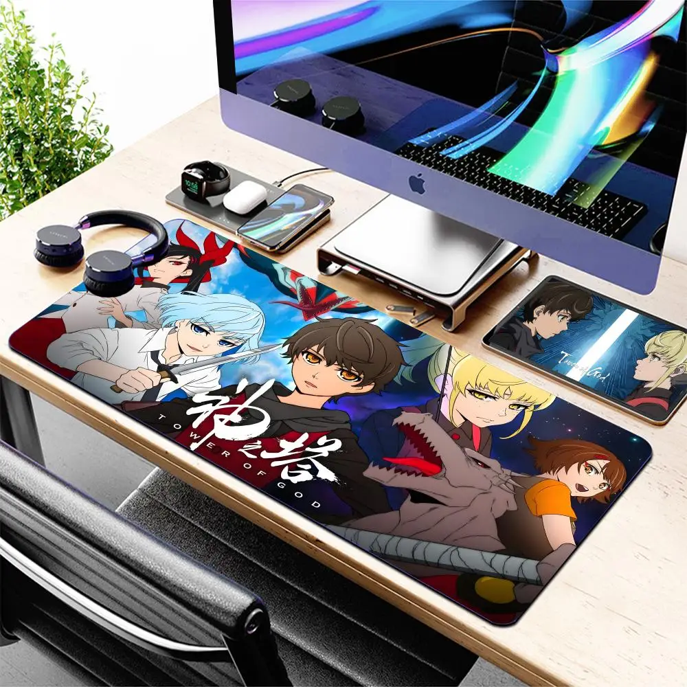 Tower of God Anime Mat Table PC Pads Mouse Computer XXL Mats Desk Pad Mousepad Office Large Keyboard Game Rug Big
