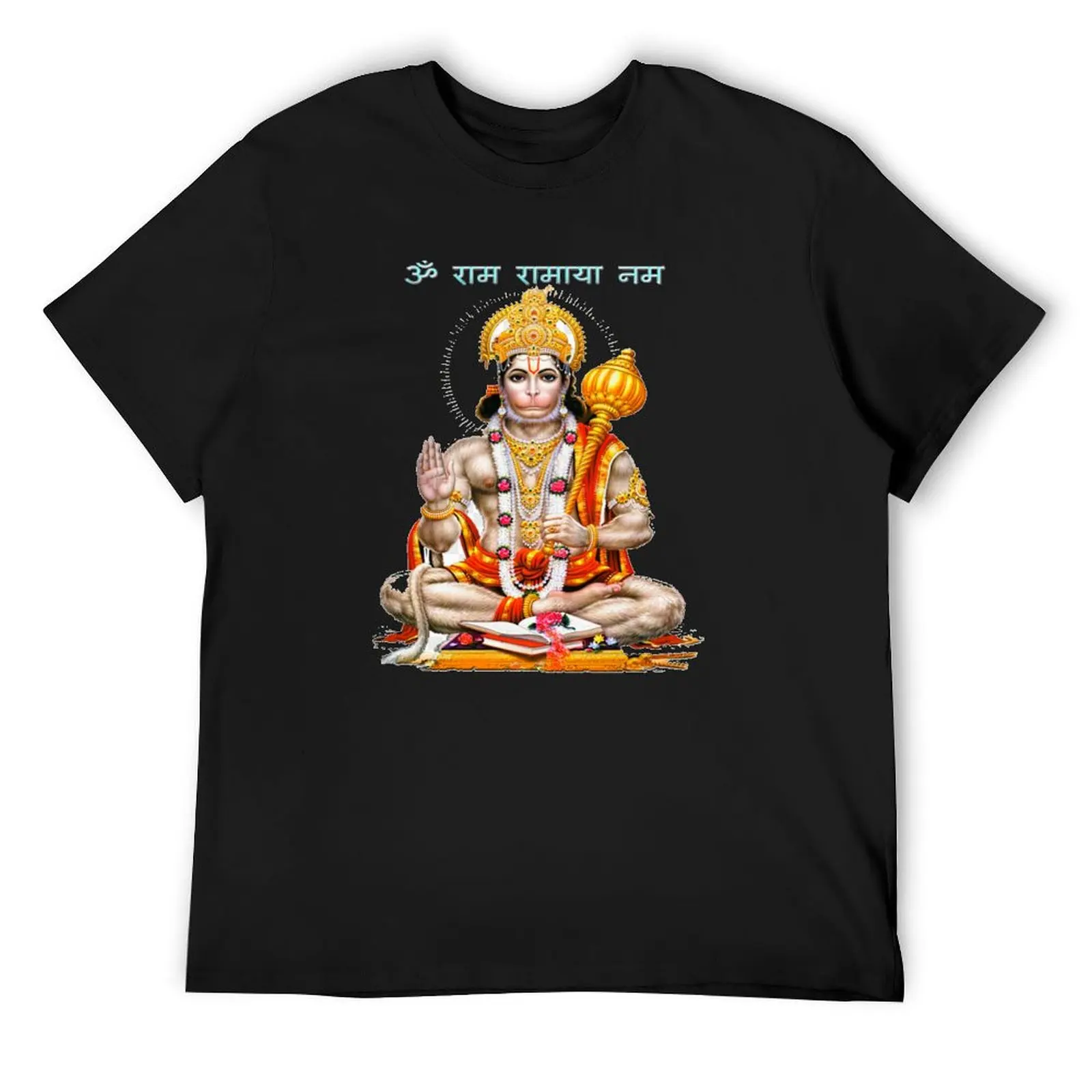 Hanuman T-Shirt cotton graphic tees shirts graphic plus size tops t shirts for men