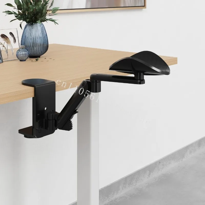 

Brand new 360 degree rotating aluminum structure, sturdy wrist support, desk clip, elbow, computer armrest bracket