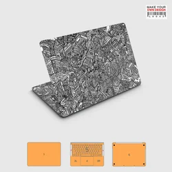 Colorful skin sticker for Macbook Pro 16 14 15 M1 M2 M3 M4 2021 2023 2024 2025 Full Wray Sticker skin screen protector