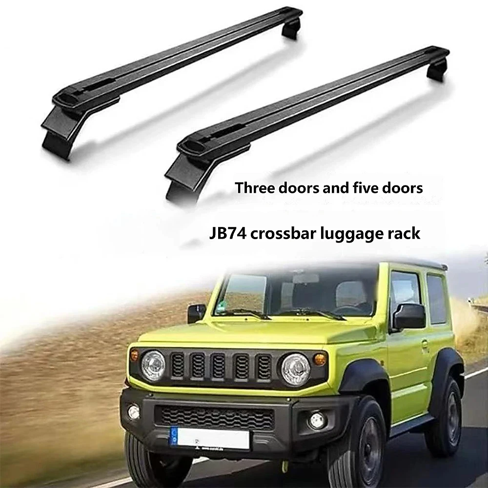 Lantsun JMN176 Aluminum Alloy Roof Rack Cross Bars Set for Suzuki for Jimny JB74 2018-2026 3/5-Door