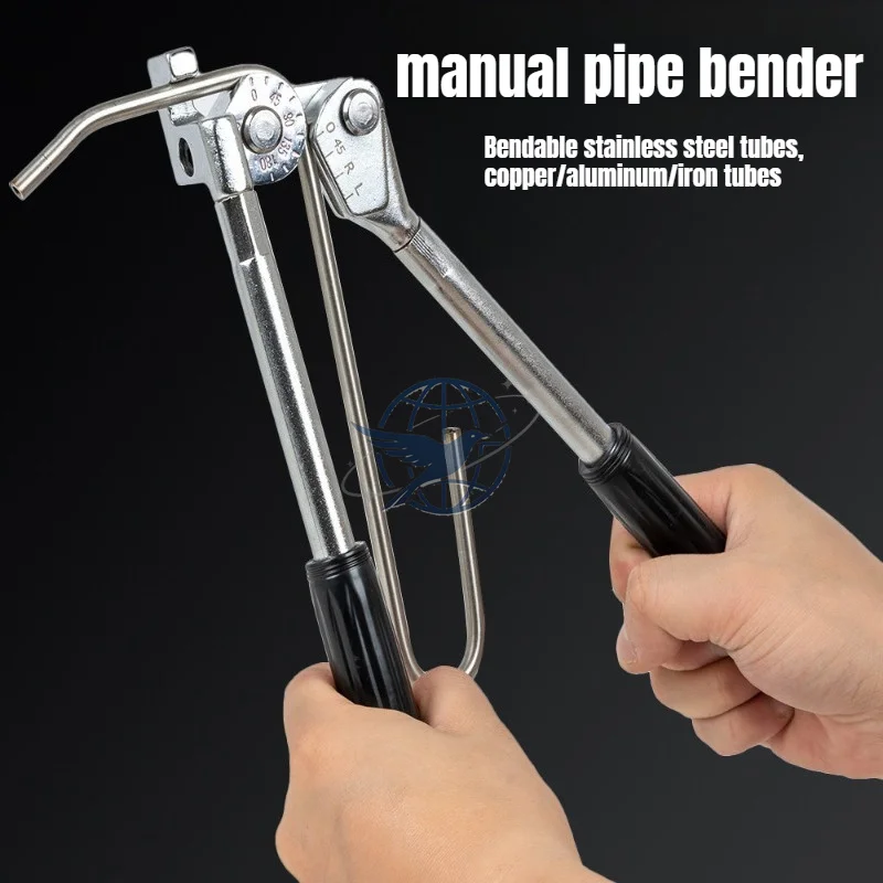 Small Manual Pipe Bender for Refrigeration & Air Conditioning Copper Pipe, Aluminum Pipe, Thin Iron Tube