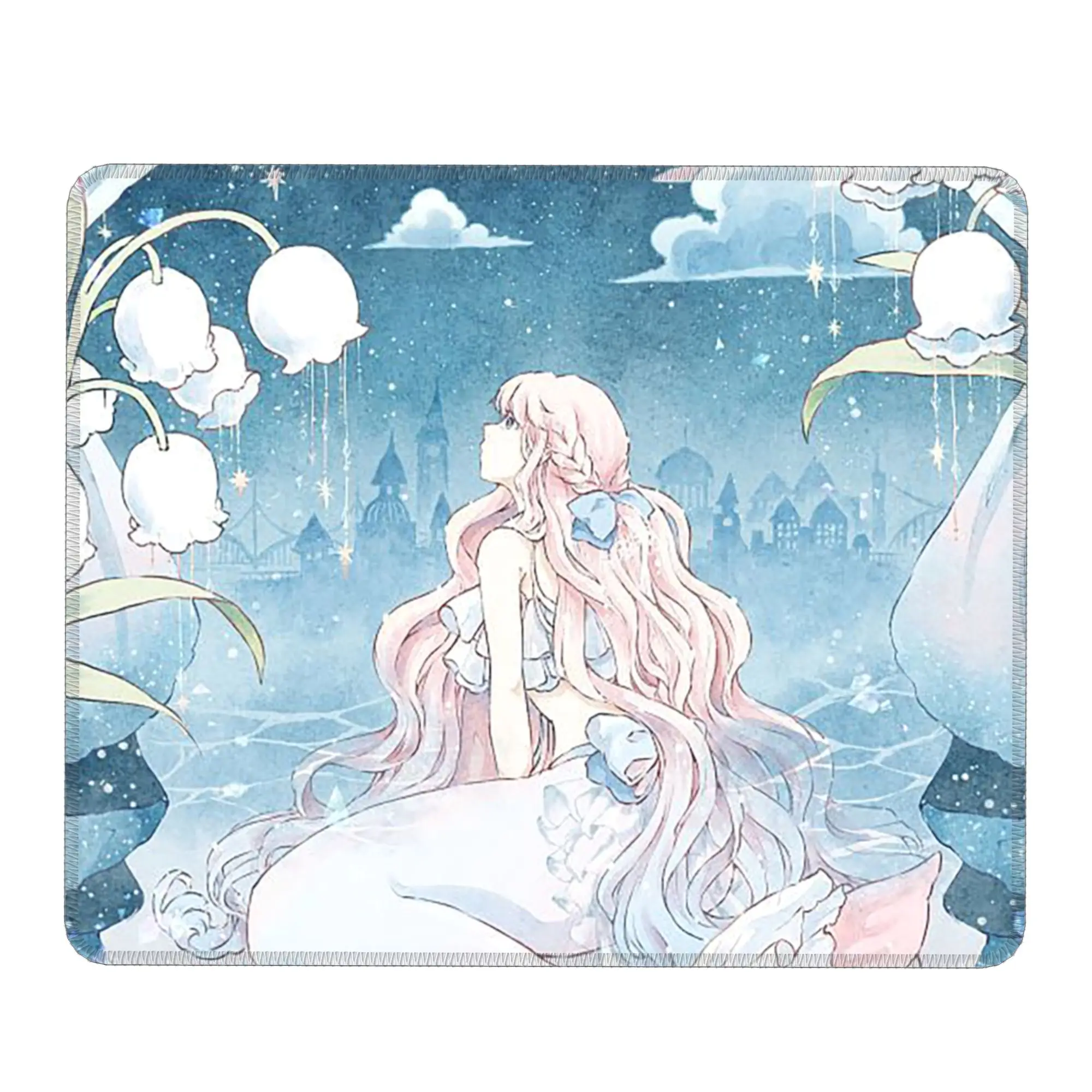 Vibrant Mermaid Design Mouse Pad Computer Keyboard Mouse Mat Gamer PC Laptop Desk Mat Office Table Mats