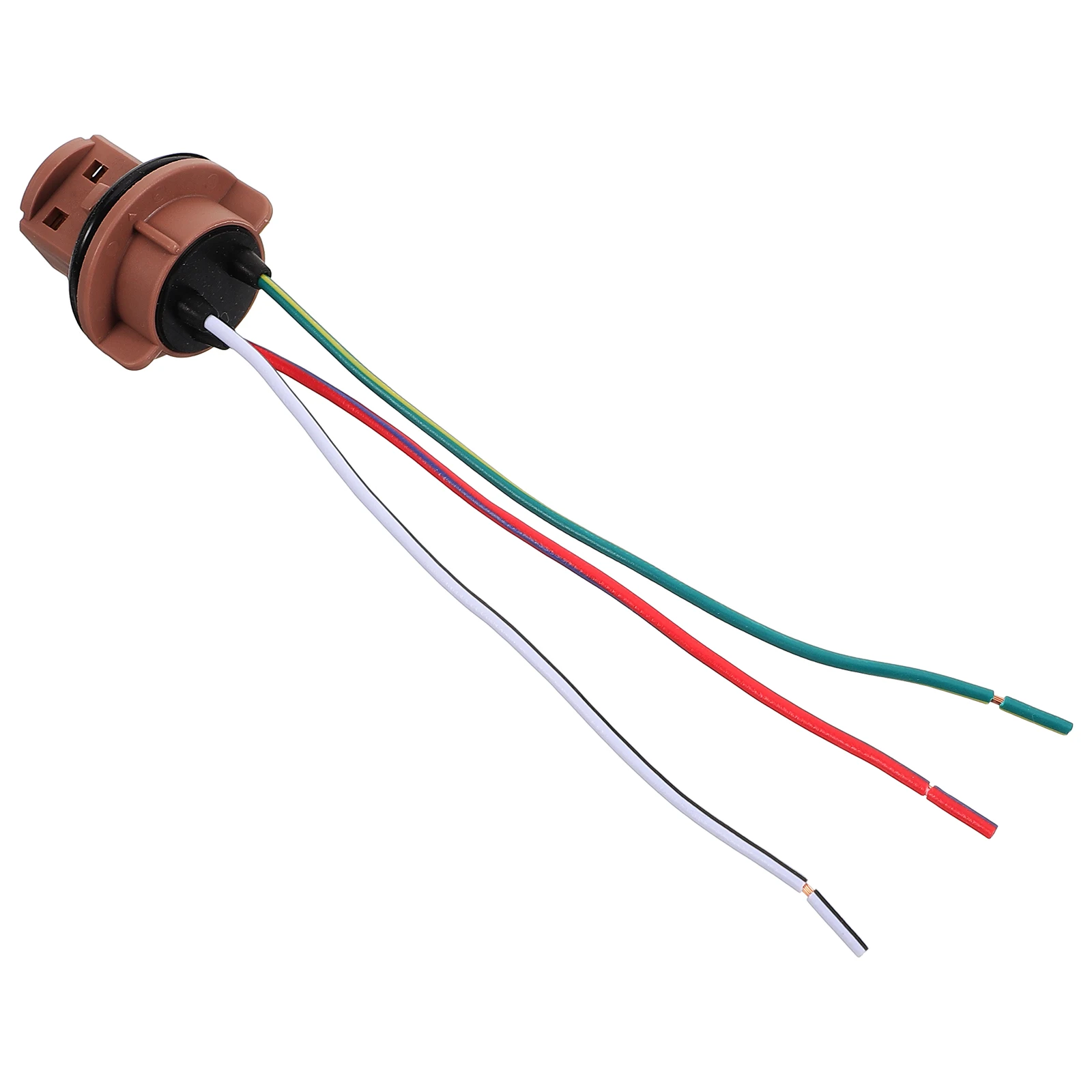 

Car Light Bulb Socket Adapter 7443 Plug Connector Front Plastic Holder Lamp Base Driving LED Socket