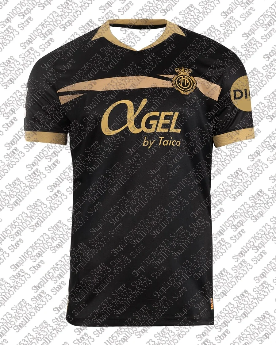 26-27 Herren Kinder Jungen Spanien Top Erwachsene Heimtrikot Fußballspiel Sport R-RCD Mallorca Heimtrikot Herren Training Atmungsaktives Fußballtrikot – Detail 3