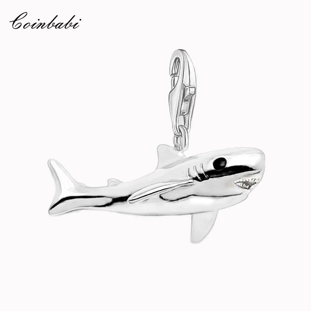 Pendant Shark 925 Sterling Silver Gift For Women And Men Gift Hot Selling Europe Style Pendant Tms Silver Factory Price Pendants