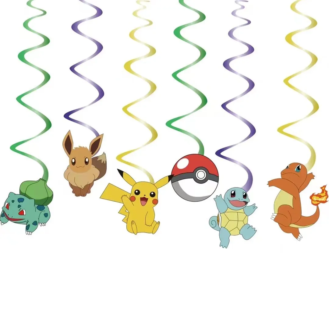 Pokemon Geburtstag Party Einweg Party Platten Pikachu Thema Tischdecke Charakter Ballon Geburtstag Dekoration Baby Dusche Suppli