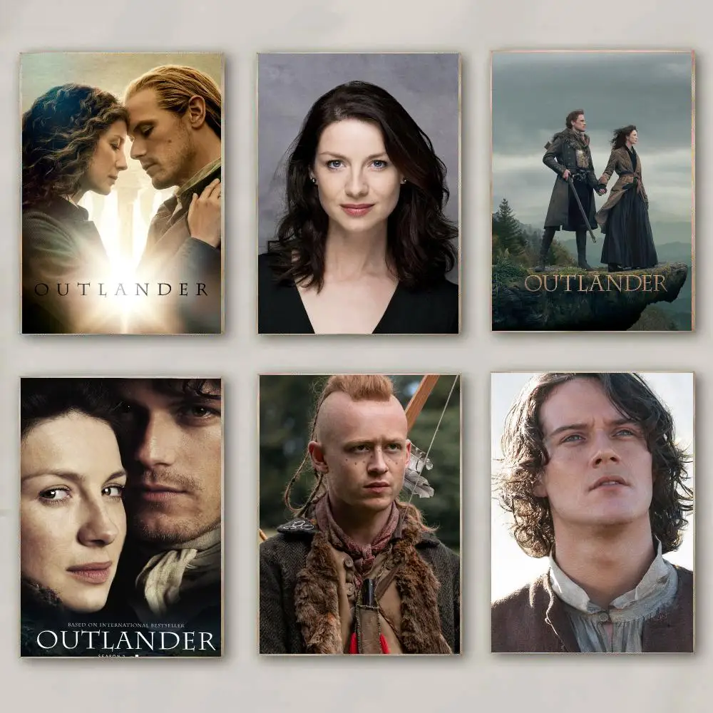 tv series O-Outlander-R Poster Modern Wall Decal for Living Room Cafe Office Bar and Bedroom view 2