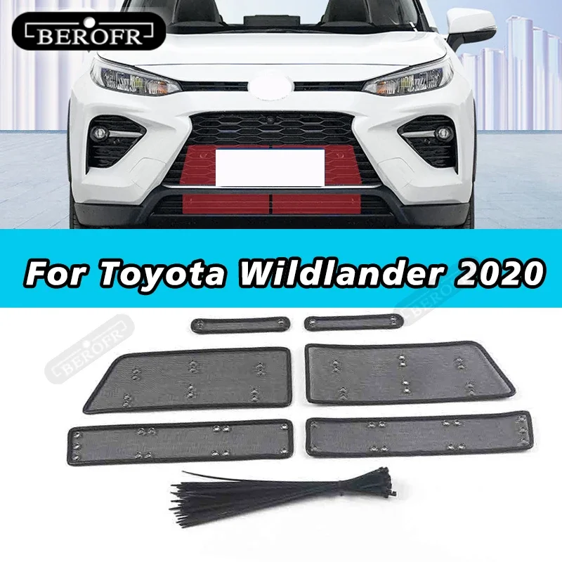 For Toyota Wildlander Accessories Front Grills Insect Net Radiator Condenser Protective Cover Anti Insect Sand MeshInsect Net